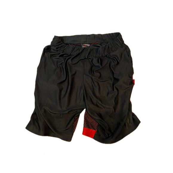 Conversion Performance Black Red Trim Training shorts Mens M - Picture 1 of 3